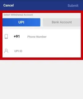 select teen patti master UPI