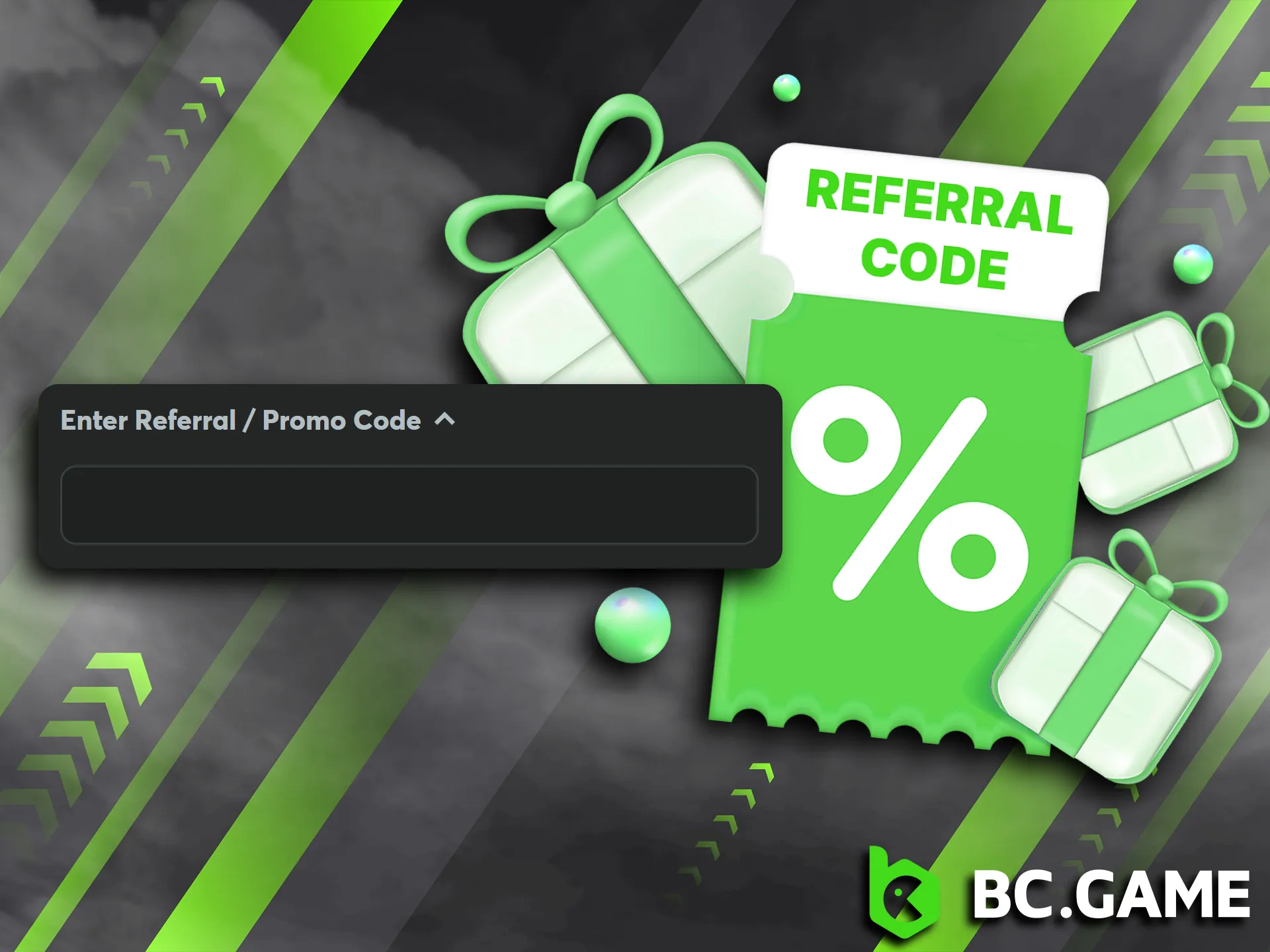 Invite others to the BC Game and earn rewards.