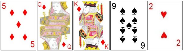 Diamonds category in Card Yacht Diamonds category in Card Yacht