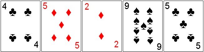 Middle Combination in Card Yacht Middle combination in Card Yacht