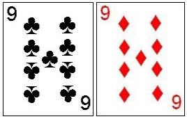 Card pair combination type Card pair combination type