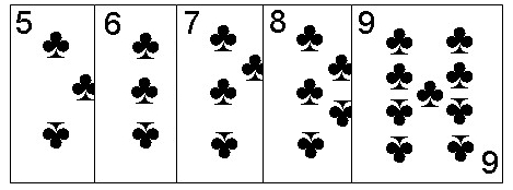 Straight Flush Example Straight Flush Example