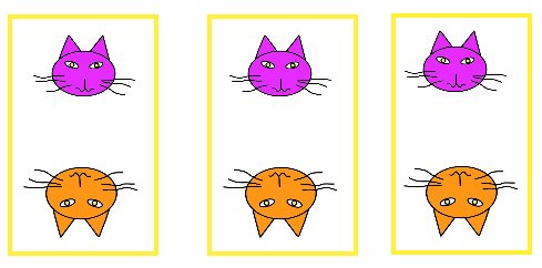In Pica Pica, three separate two player games are played In Pica Pica, three separate two player games are played