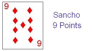 Sancho earns 9 points Sancho earns 9 points