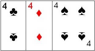 Example Triple Cards combination in Kitti Example Triple Cards combination in Kitti