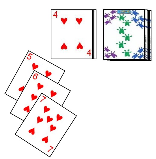 Playing a sequence of cards in Macau Playing a sequence of cards in Macau
