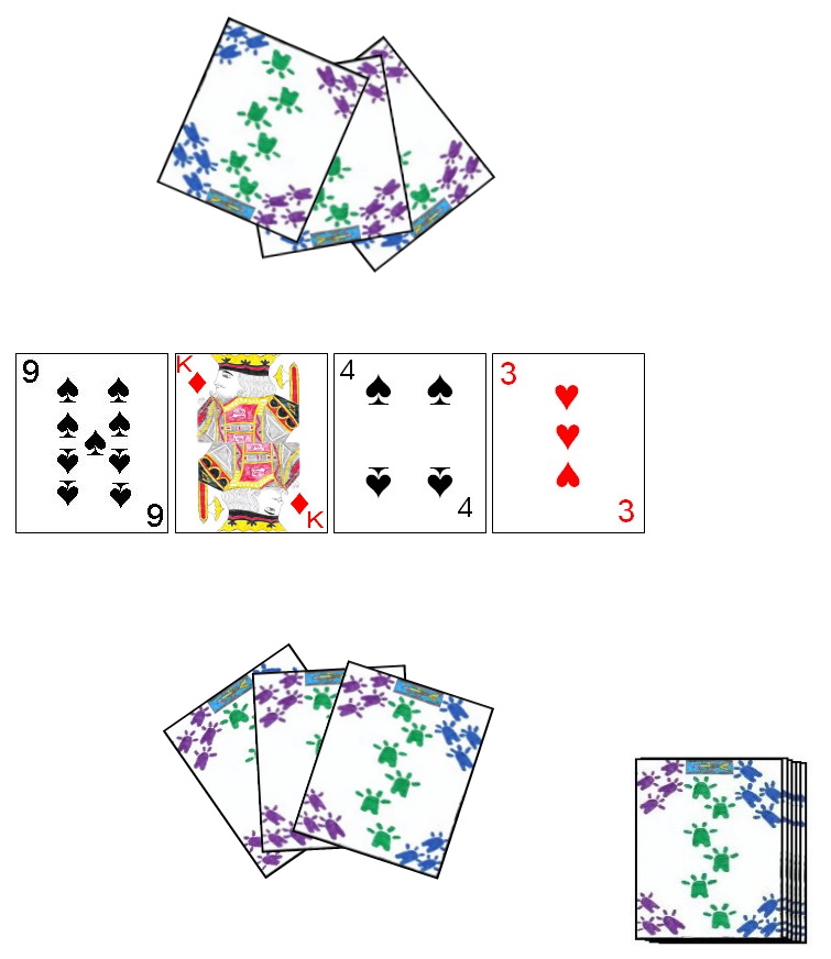 Example of initial layout in Snitch'ems Example of initial layout in Snitch'ems