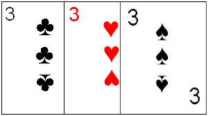 Example of a Prial of Threes Example of a Prial of Threes