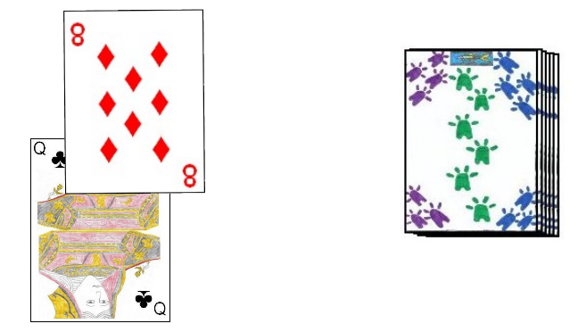 One trick in the game Elfern One trick in the game Elfern