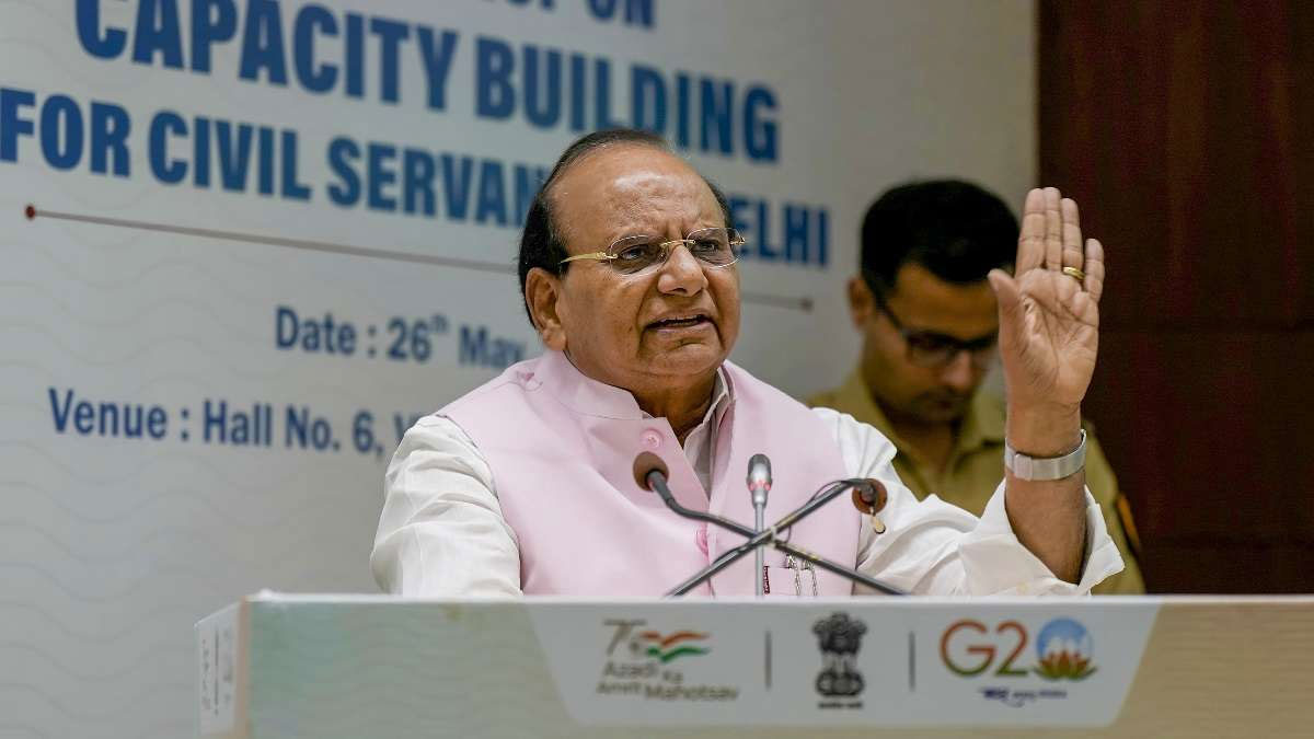 Delhi LG Saxena