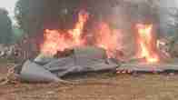 MiG-29 fighter jet crash