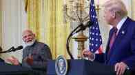 Prime Minister Narendra Modi with US President Donald Trump