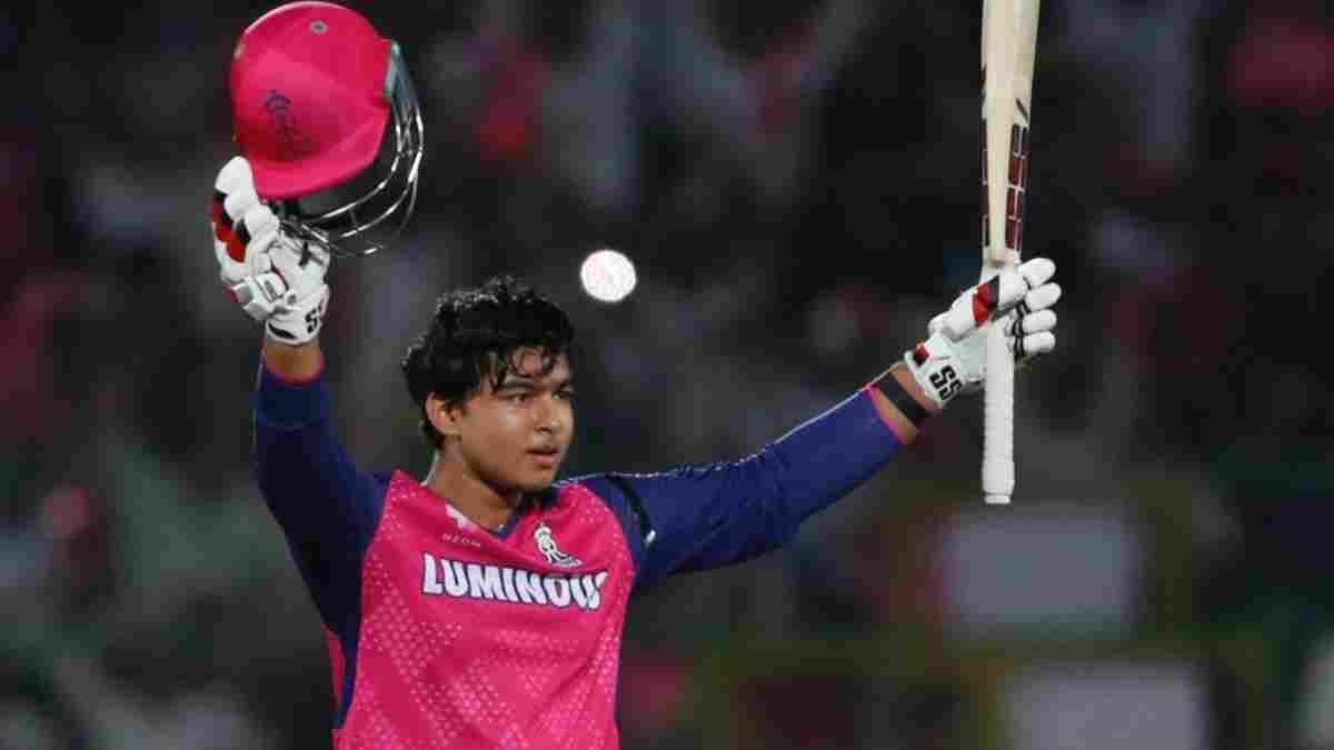 14-year old Vaibhav Suryavanshi stunned everyone with 35 ball century against Gujarat Titans
