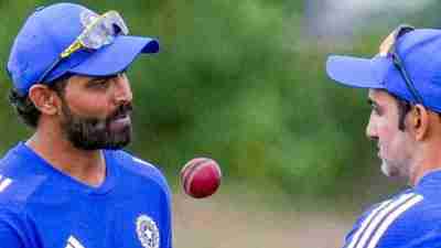 Ravindra Jadeja and Gautam Gambhir